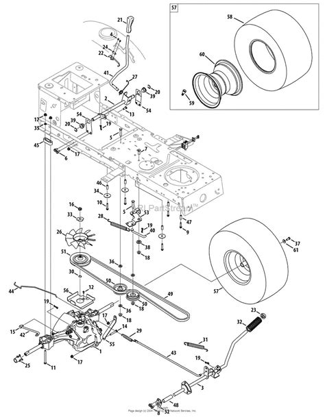 Exploring LT2000 Mower Deck Parts With A Craftsman Diagram