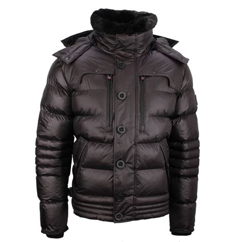 Wellensteyn Herren Winterjacke Schwarz Starstream Stad