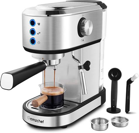 Amazon Amzchef Espresso Machine Bar Professional Espresso