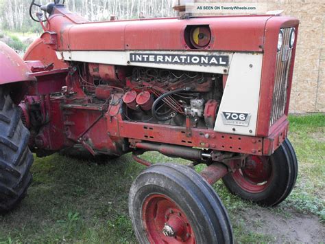 1965 International 706 Diesel Tractor Standard Model