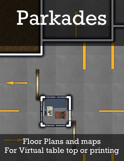 Parkade Map Pack MmpApps Modern Maps DriveThruRPG