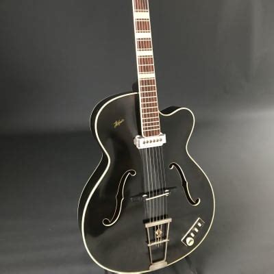 Hofner S E Archtop Guitar S German Vintage Reverb