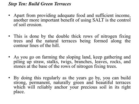 Sloping Agriculture Land Technology Ppt