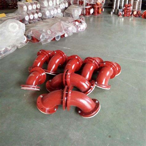 High Quality Customized PTFE Lined Pipes Elbow And Tee Reducer For