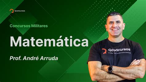 Matem Tica Para Concursos Militares Youtube