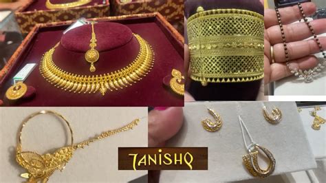 Tanishq Wedding Lightweight Gold Jewellery Designs With Weight And