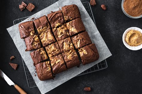 Recette de brownie beurre de cacahuètes Laurent Mariotte Marie Claire