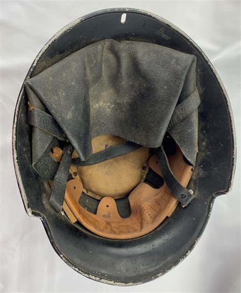 Ww2 German Firepolice Helmet Time Militaria