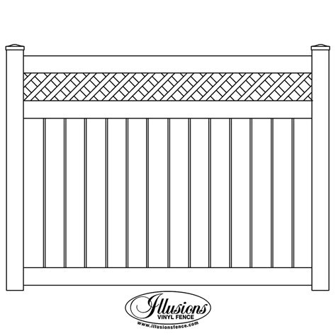 Semi Privacy Fences Illusions Fence