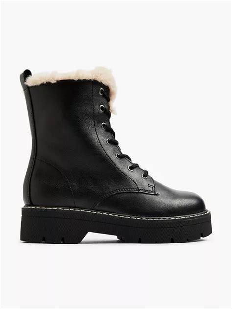 Graceland Schnürboots in schwarz DEICHMANN