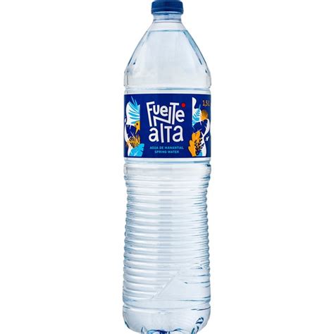 Agua Mineral Natural Botella L Fuentealta Supermercado El Corte