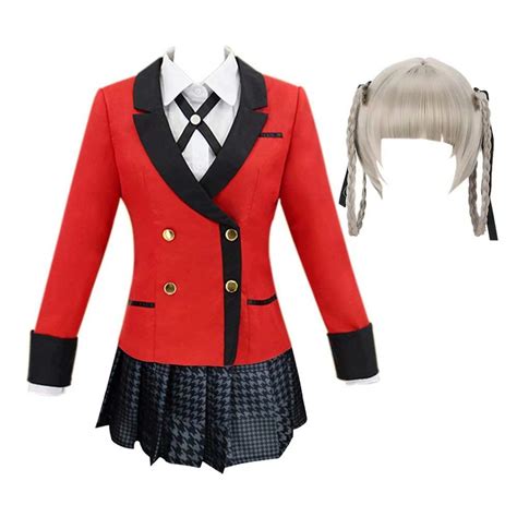 Buy Kakegurui Runa Yomozuki Cosplay Costume Jabami Yumeko Cosplay