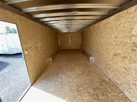 2022 EZ Hauler 8 5x20 Aluminum 7K Enclosed Cargo Trailer W Barn Doors