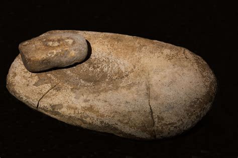 Native American Corn Grinder And Stone Photograph by Millard H. Sharp - Pixels