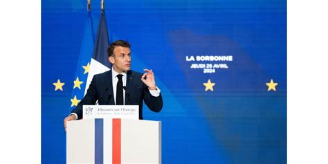 Européennes 2024 Le discours de Macron à la Sorbonne décompté comme du