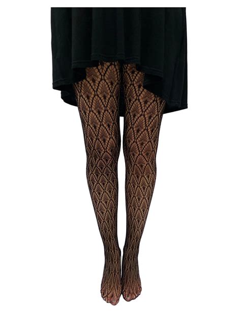 Collants Motif Plumes De Paon Pamela Mann Grande Taille Tailles