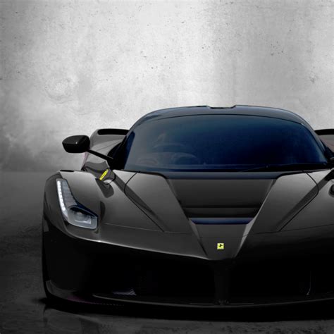 Ferrari Laferrari Black Wallpaper