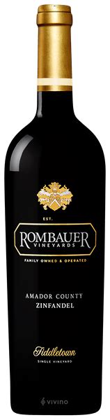 Rombauer Vineyards Zinfandel Amador County Vivino Us