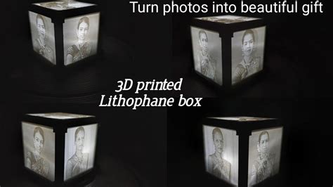 D Printed Lithophane Personalized Gift Ideas Lithophane D Print How