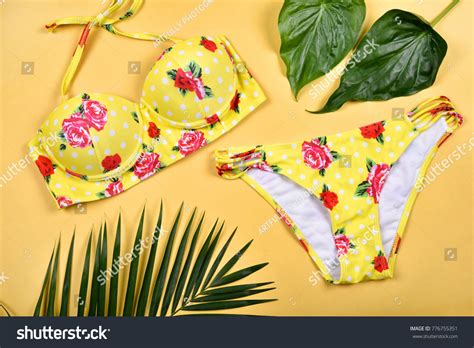 Summer Swimsuit Bikini Fashion Colorful Beach Stock Photo Shutterstock