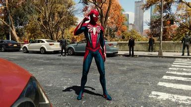 Advanced Suit Recolor New Concept Design At Marvels Spider Man