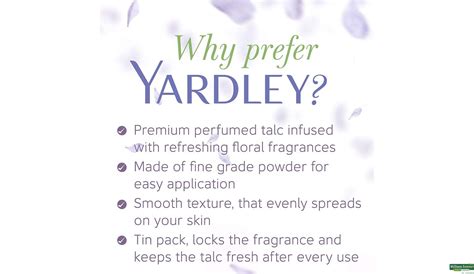 Buy Yardley London Perfumed Talcum Powder English Lavender 100 G