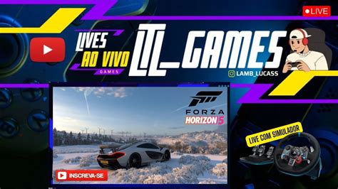 Live Forza Horizon Live Volante Gameplay Os Inscritos