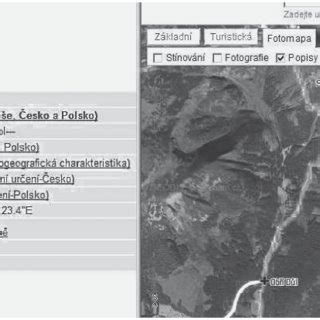 Example of the application of geographic coordinates in authority... | Download Scientific Diagram