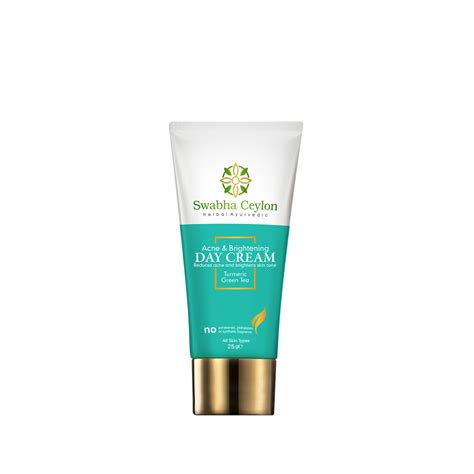 Acne & Brightening Day Cream (25g) – Swabha Ceylon