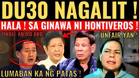 Du Nagalit Kay Hontiveros Quiboloy Uminit Binigyan Ng Hrs Robin