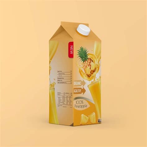 Free Juice Box Mockup Psd Template Mockup Den