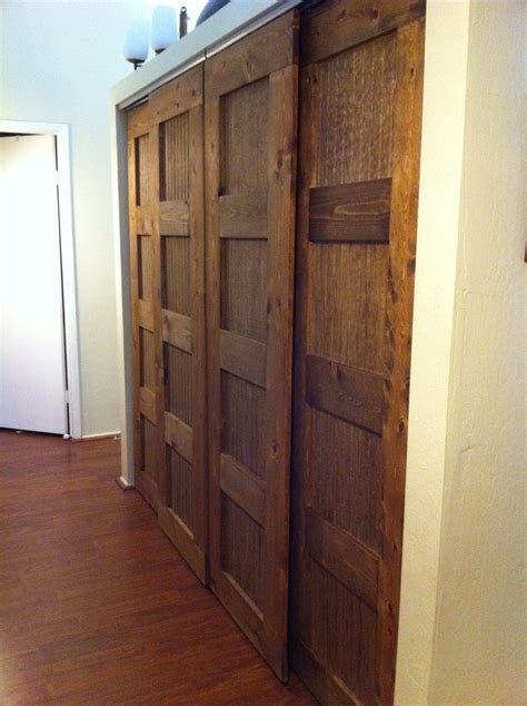 Bypass Closet Doors for the hallway and master bedroom | Ana White