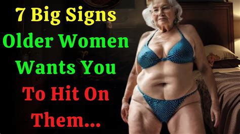 7 Signs Older Women Want To Be Approached Natural Older Woman Over 60