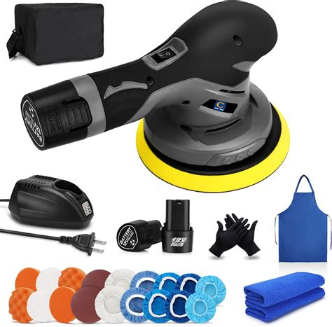 Buy Cordless Car Buffers And Polishers Kit With Pcs V Lithium