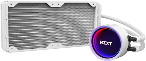 Customer Reviews Nzxt Kraken X53 240mm Radiator Rgb All In One Cpu Liquid Cooling System White