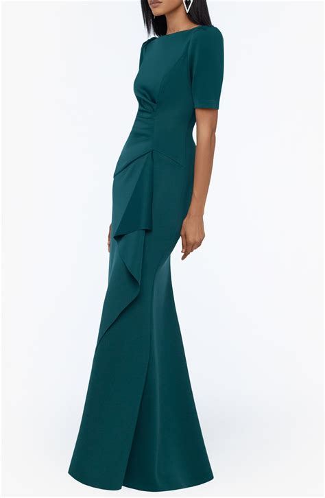 Xscape Evenings Ruched Scuba Crepe Gown Nordstrom