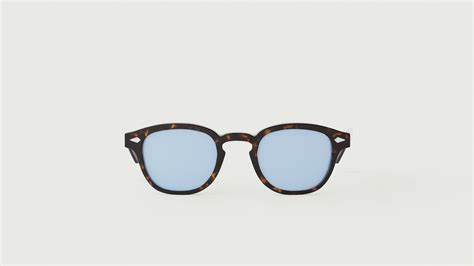 D Model Moscot Lemtosh Tortoise With Custom Made Tints Bel Glasses Vto