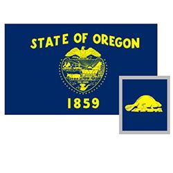 Oregon State Flag - Visit the Oregon Capitol