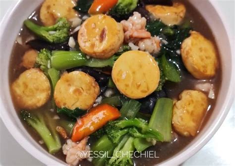 Resep Sapo Tahu Udang Oleh Yessil Chechiel Cookpad