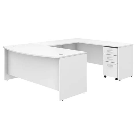 Modern U-Shaped Executive Desk - Studio C Collection