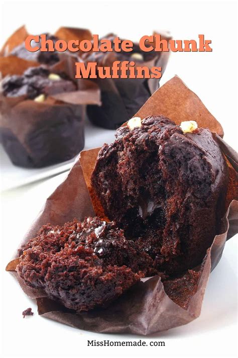 Recipe For Chocolate Muffins From Scratch Misshomemade