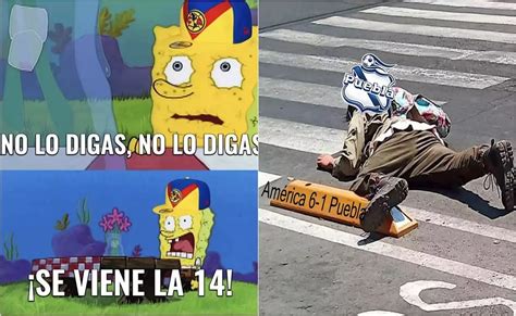 América Los Mejores Memes De La Goleada De Las Águilas Al Puebla En