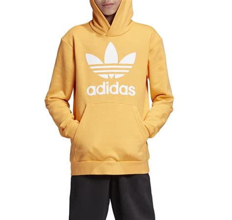 Adidas Originals Trefoil Hoodie Gold White