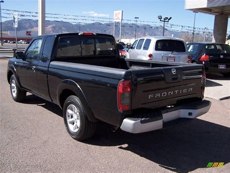 Super Black Nissan Frontier Xe King Cab Photo