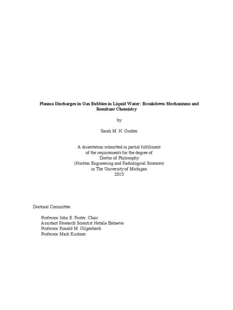 Plasma Discharges in Gas | PDF | Electrical Breakdown | Electric Arc