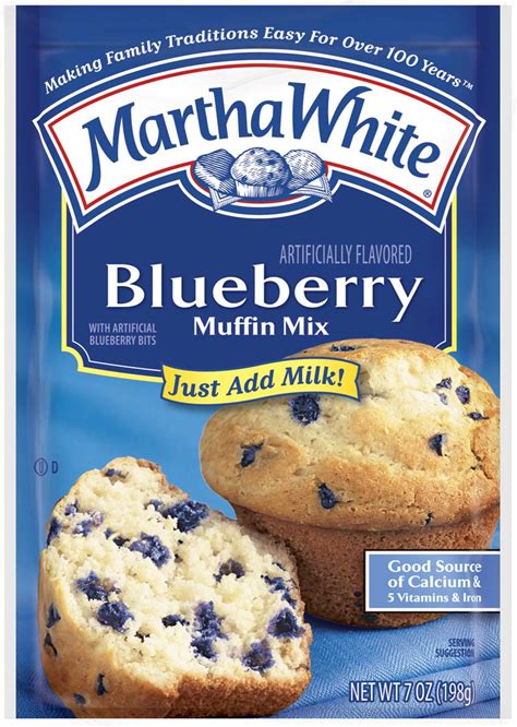 Blueberry Muffins Martha White Martha White