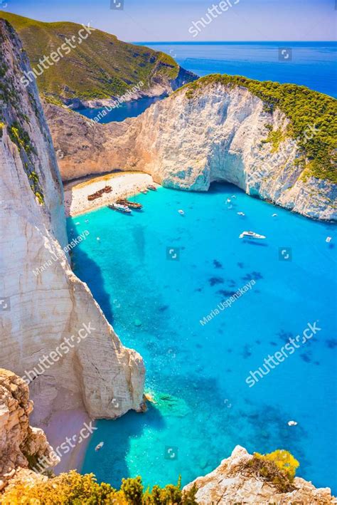 Playa De Zakynthos Grecia Rompecabezas En L Nea