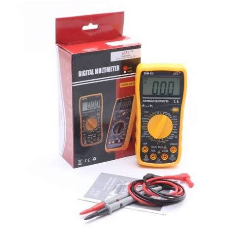 Htc Instruments Dm Digital Multimeter At Rs Htc Multimeter