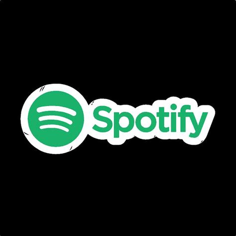 SPOTIFY FULL LOGO MUSIC STICKER - Pro Sport Stickers