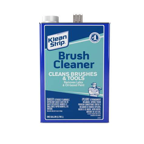 Klean Strip 1 Gal Brush Cleaner Gbc12c The Home Depot